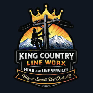 King Country LineWorx Adult Casual Tee - all colours - all sizes - quality guaranteed Design