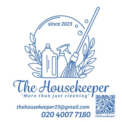 the Housekeeper Blue Logo Thumbnail