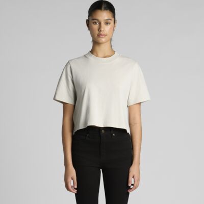 AS Colour /  Wo's Heavy Faded Crop Tee Thumbnail