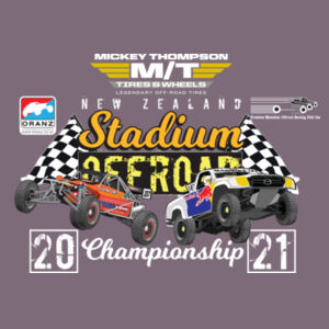 Mickey Thompson New Zealand Stadium Offroad Championship 2021 - Official Ladies Teeshirt FrontPrint Design