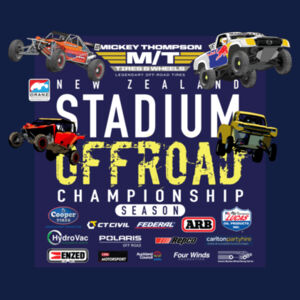 Mickey Thompson New Zealand Stadium Offroad Season Mens Shirt Small to 2XL Design