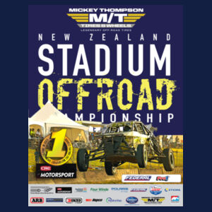 2023 Mickey Thompson New Zealand Stadium Offroad Champs - Brad Harvey - Mens Tee - SM to 3XL Design