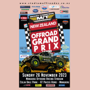 2023 Mickey Thompson New Zealand Offroad Grand Prix - Ladies Tee Shirt all sizes Design