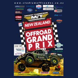 2023 Mickey Thompson New Zealand Offroad Grand Prix - official Tee Shirt - SM to 3XL - all colours Design