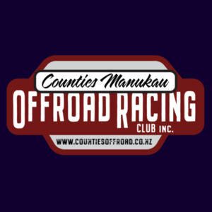 2024 Counties Manukau Offroad Racing Club Hoodie - RaceTruck version - Mens - all sizes Design