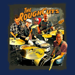 The Roughcuts Band Mens Tee Shirt - All colours - all sizes - pic on front only 2 Design