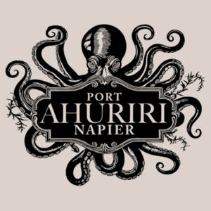 Port Ahuriri Sea Monster Tee Shirt Design
