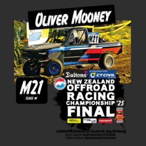 M21 Oliver Mooney ORANZ Final 2025 - print on back of Adult Hoodie - All Sizes Design
