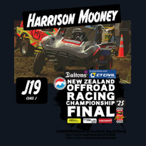 J19 Harrison Mooney ORANZ Final 2025 Print on Back of Adult Hoodie - All Sizes - Available on a range of Colours Design