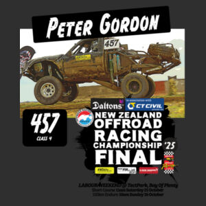 457 Peter Gordon ORANZ Finals 2025 Adult Hoodie - Limited Colours - All Sizes Design