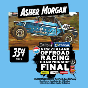 354 Asher Morgan ORANZ Finals Tee Shirt - All Colours - All Sizes  Design