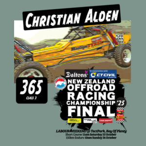 365 Christian Alden ORANZ Final Mens Tee Shirt - available in all colour garments - all sizes - quality guaranteed Design
