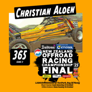 365 Christian Alden ORANZ Final Kids (under 8) Tee Shirt - available in a range of colour garments - Kid sizes - quality guaranteed Design
