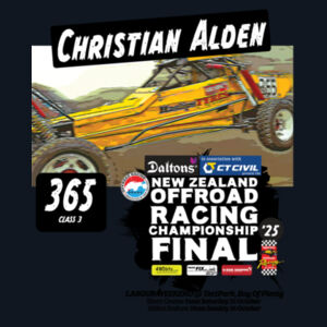 365 Christian Alden ORANZ Final Mens Oversize Tee Shirt - available in a range of colour garments - large sizes - quality guaranteed Design