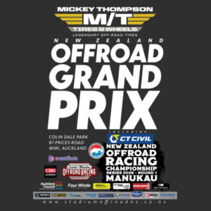 Mickey Thompson NZ Offroad Grand Prix 2026 Round1 tee shirt - All colours, all sizes - quality Guaranteed Design