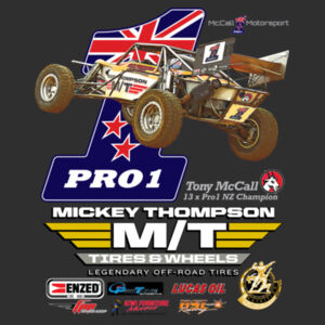 No1 Tony McCall 2025-26 Season Tee Shirt - All sizes - Limited range of colours - quality guaranteed Design