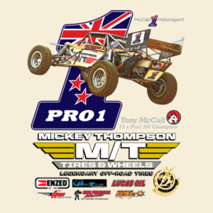 No1 Tony McCall 2025-26 Season Ladies Tee Shirt - Std sizes - Limited range of colours - quality guaranteed Design