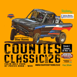 The Counties Classic 2026 Oliver Mooney Kids Tee - limited colours - 8 year to 12 year sizes -quality guaranteed Design