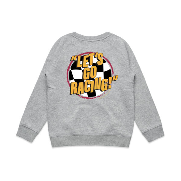 Let's Go Racing! - Youth Crew Sweat Shirt Thumbnail