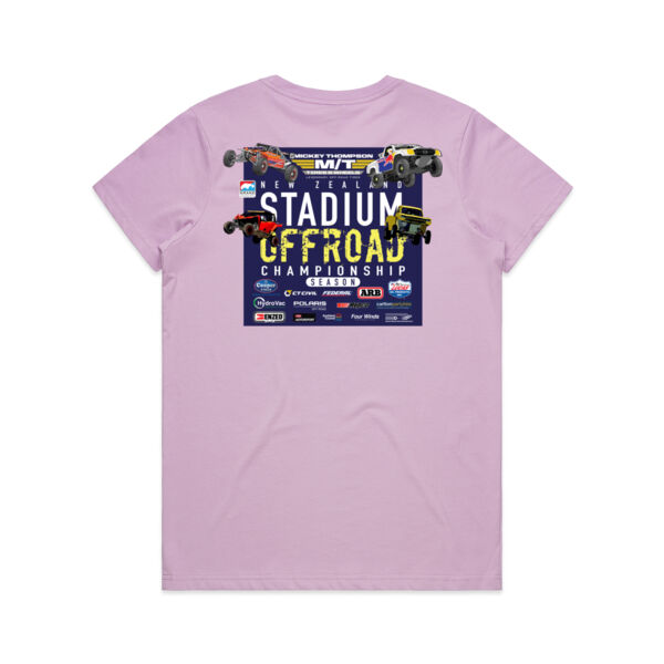 Mickey Thompson New Zealand Stadium Offroad Season Ladies Shirt most sizes Thumbnail