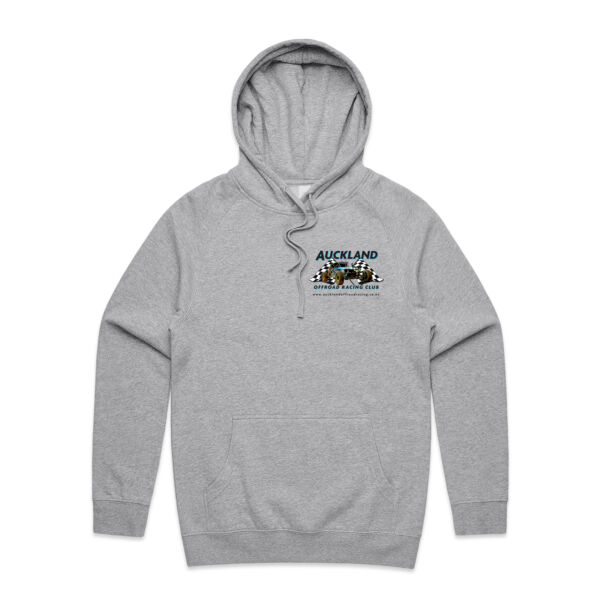 2024 Auckland Offroad Racing Club Hoodie - Logo front and Back Thumbnail