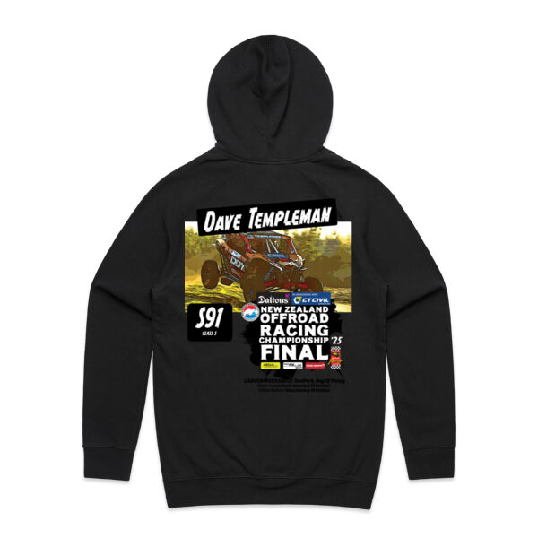 S91 Dave Templeman ORANZ Final 2025 Hoodie - All sizes - Limited Colours Thumbnail