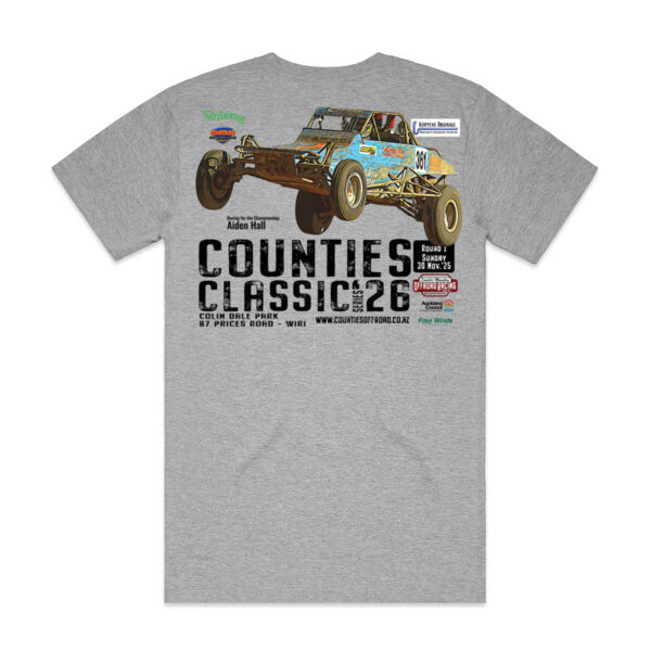 The Counties Classic 2026  Aiden Hall Round 1 Mens Tee - range of colours - all sizes - quality guaranteed Thumbnail