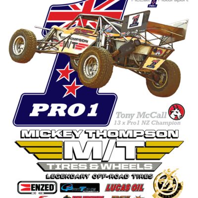 No1 Tony McCall Racer Tee Thumbnail